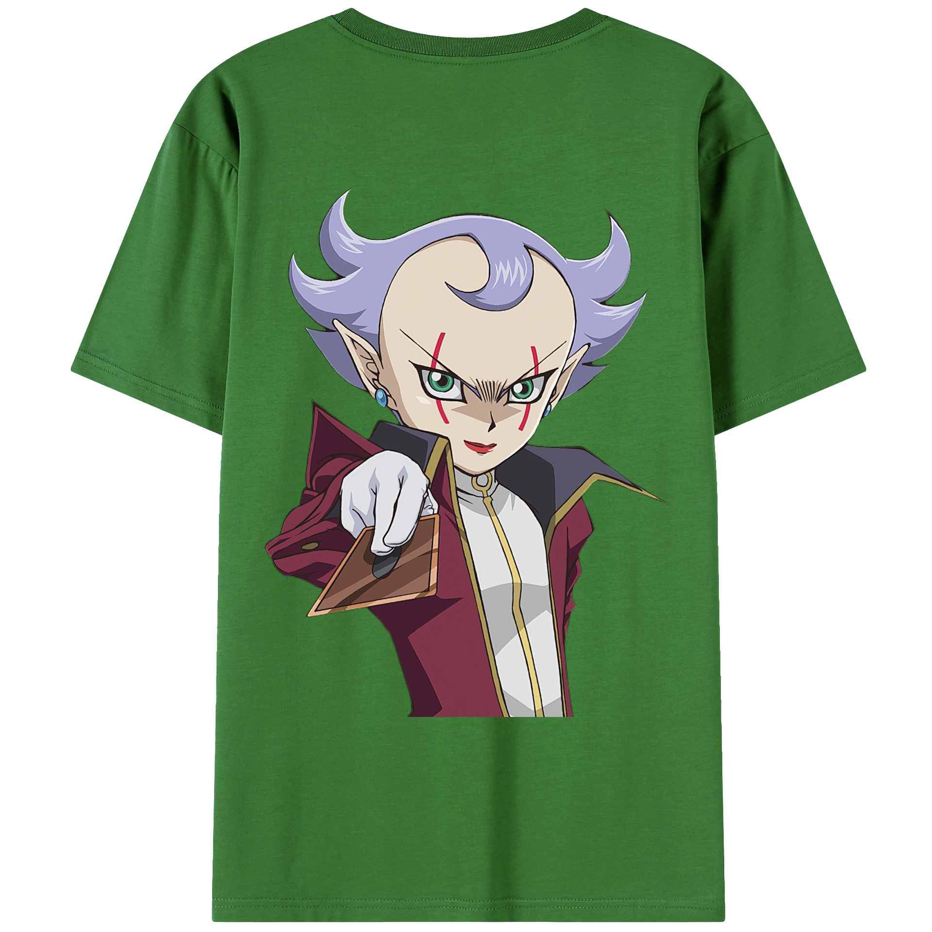 （画像用） 遊☆戯☆王 Yu-Gi-Oh! レディース半袖Tシャツ(バックプリント)